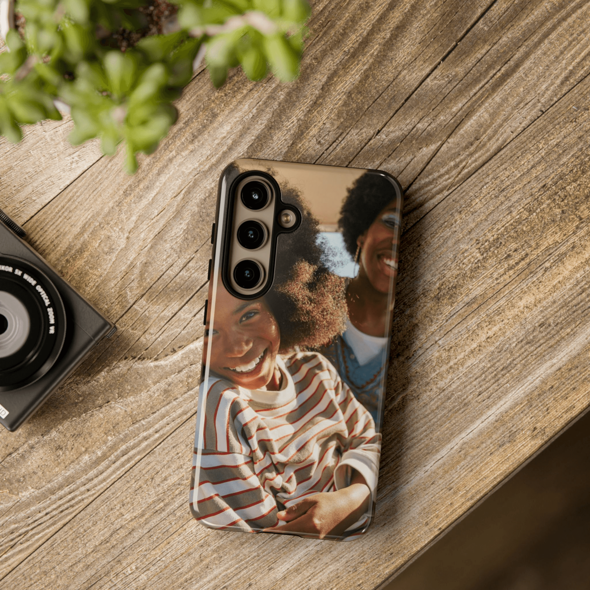 Custom Samsung Galaxy photo phone case with personalized design